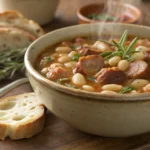 white bean and sausage soup