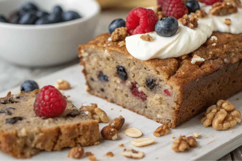 healthy super slice banana bread variation