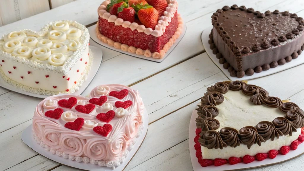 Top-rated local bakeries offering unique and custom heart cakes
