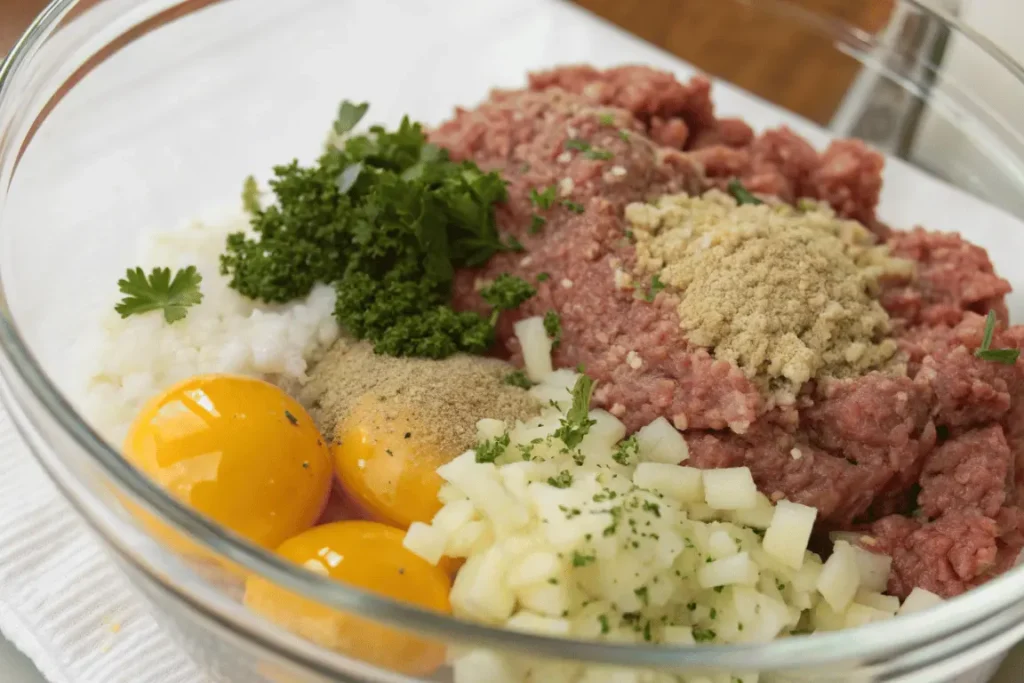 mini meatloaf recipe ingredients preparation