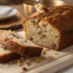 moist and fluffy 4 ingredient banana bread