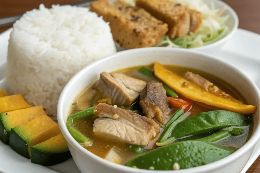 what to serve with pork sinigang