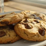 Chocolate chip cookie recipe with melting chocolate