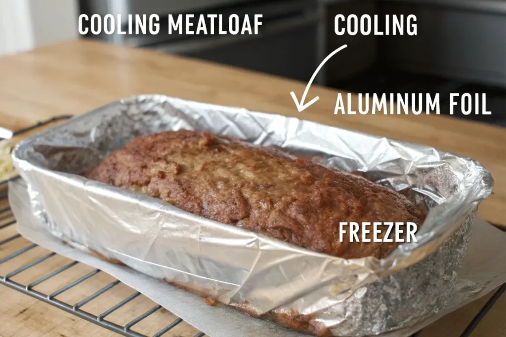 How to freeze cooked meatloaf step-by-step in freezer bags