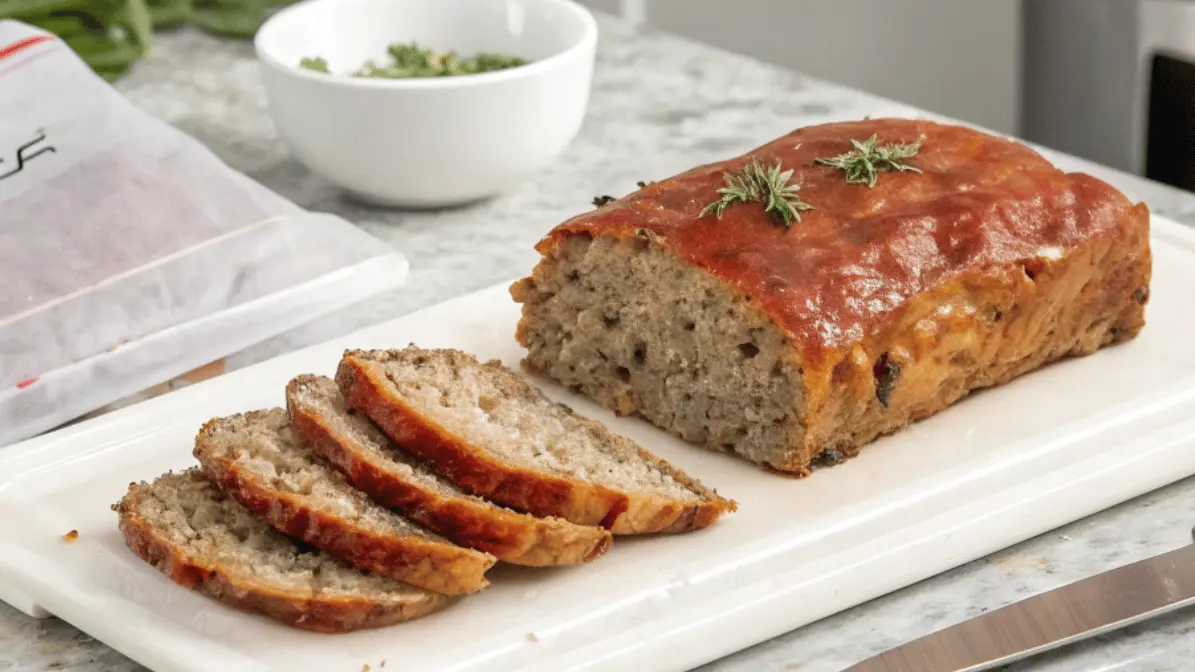 How to freeze meatloaf raw or cooked with freezer bags and labels