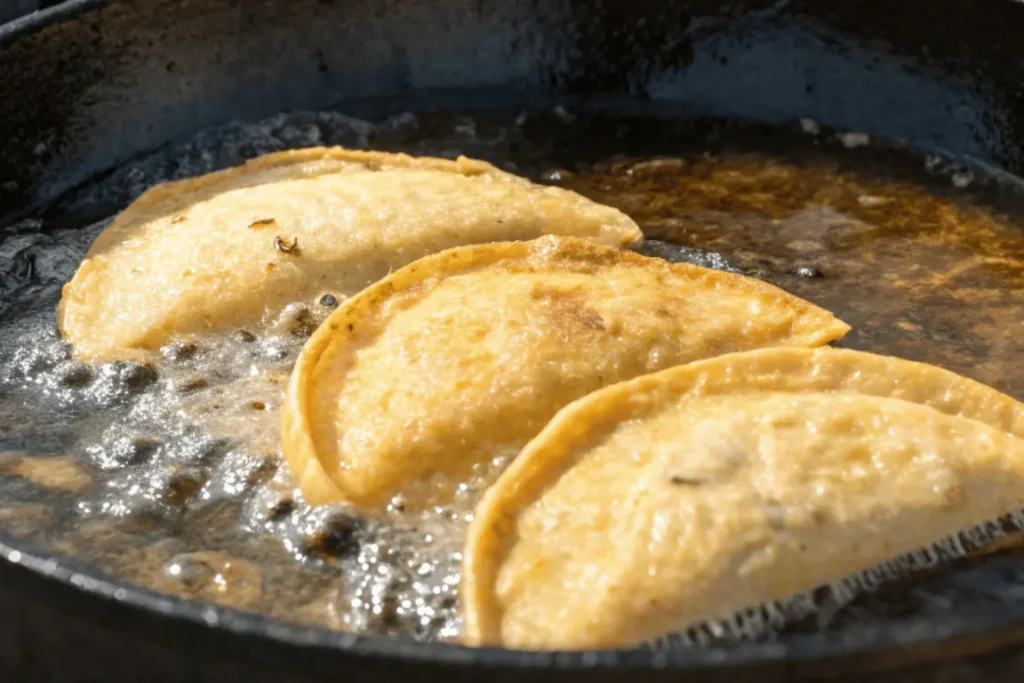 How to fry tacos de papa to crispy perfection
