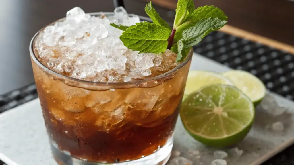 Perfect Mai Tai recipe cocktail with rum, lime, and mint